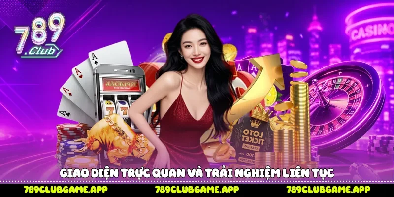 Giao diện trực quan và trải nghiệm liên tục 